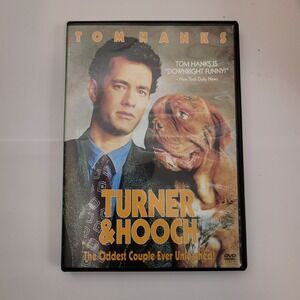 Touchstone Turner & Hooch DVD Tom Hanks Widescreen Action Comedy Movie